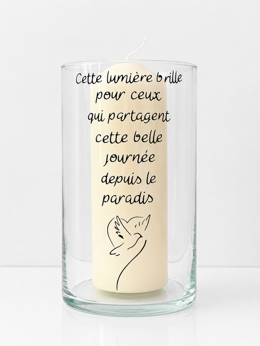 Bougie Commémorative