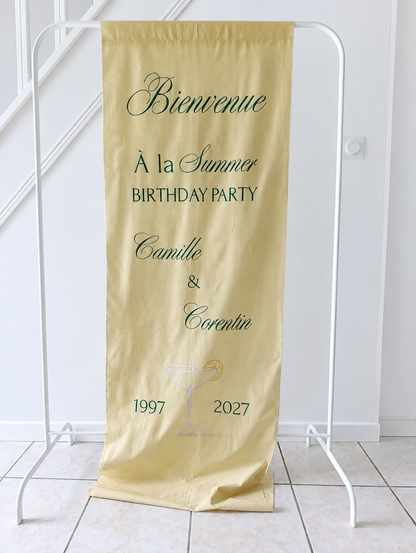 Panneau de bienvenue Dolce Vita