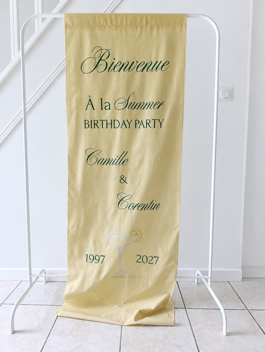 Panneau de bienvenue Dolce Vita
