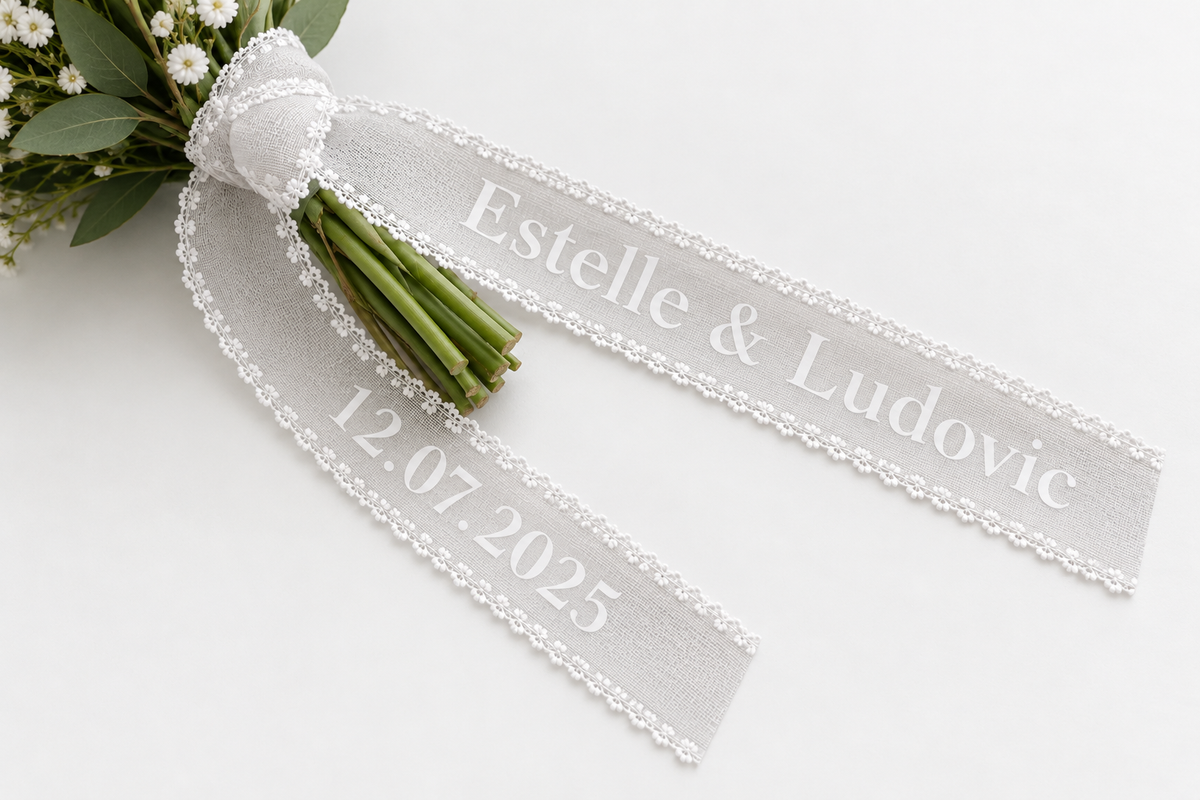 Ruban de Mariée Dentelle