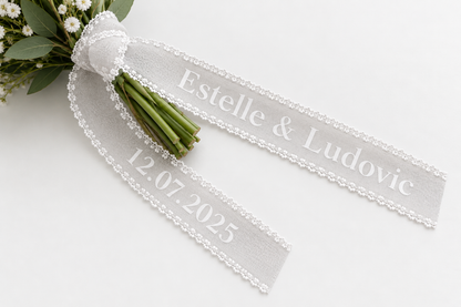 Ruban de Mariée Dentelle