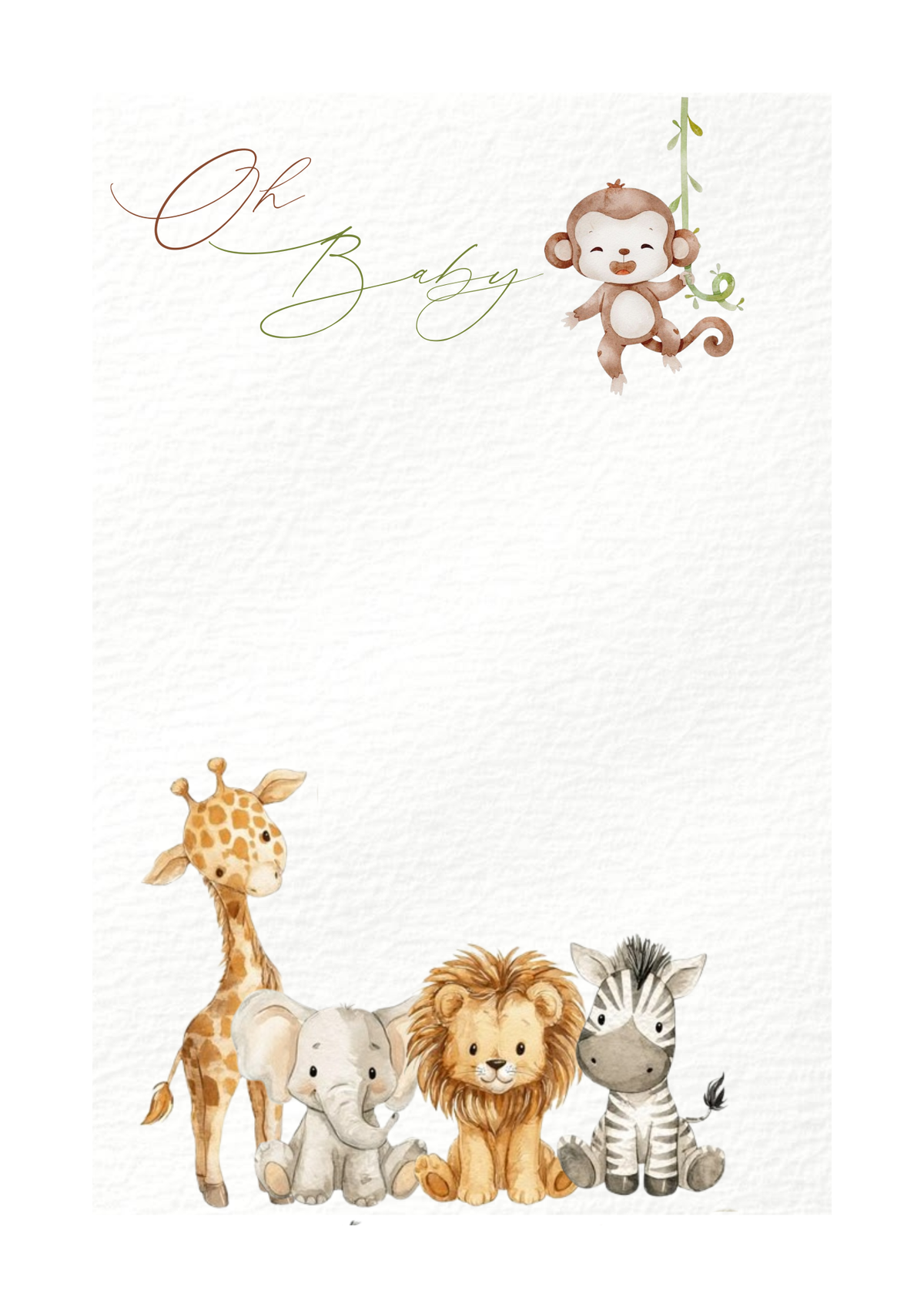 Carte de présentation cadeau invité