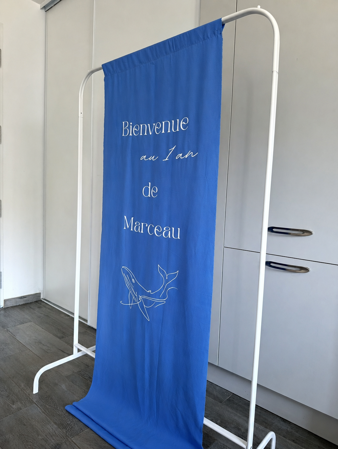 Panneau de Bienvenu tissu